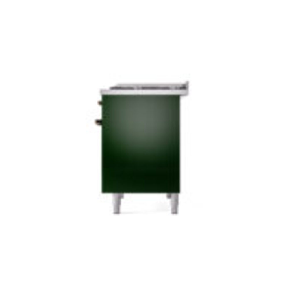 ILVE UPD40FNMPEGB Nostalgie II 40" Dual Fuel Range, right side view