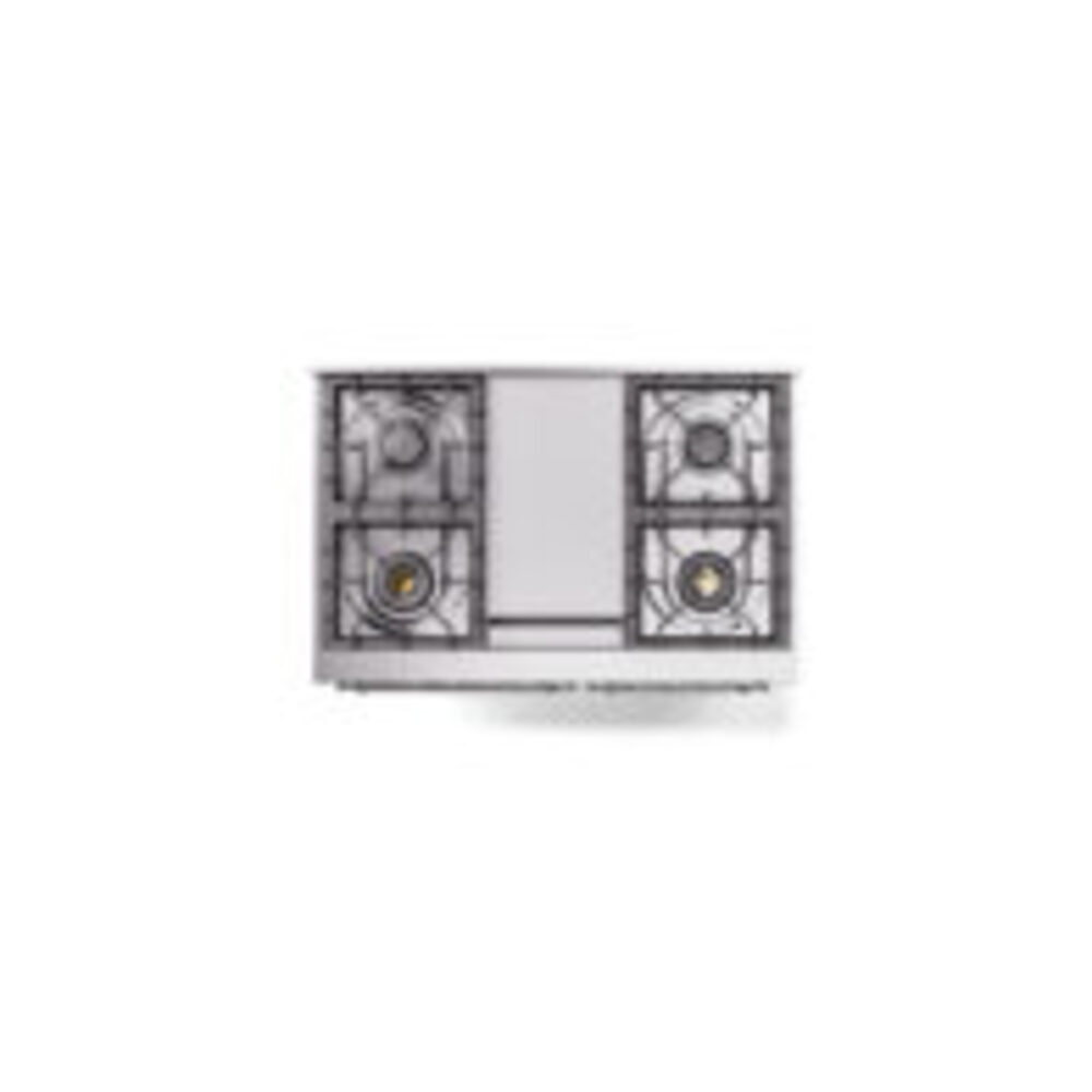ILVE UPD40FNMPEGCLP Nostalgie II 40" Dual Fuel Range, top view