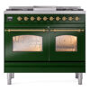 ILVE UPD40FNMPEGG Nostalgie II 40" Dual Fuel Range, front view