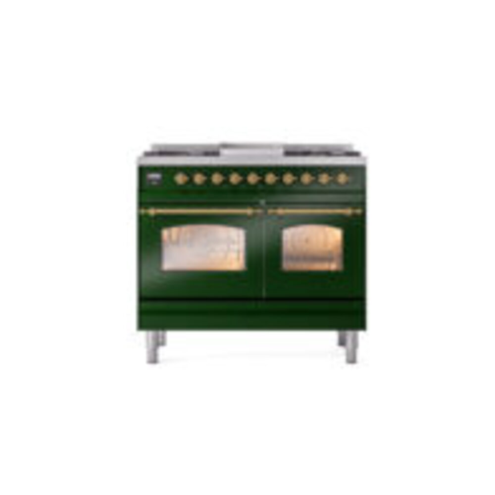 ILVE UPD40FNMPEGG Nostalgie II 40" Dual Fuel Range, front view