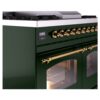 ILVE UPD40FNMPEGG Nostalgie II 40" Dual Fuel Range, details