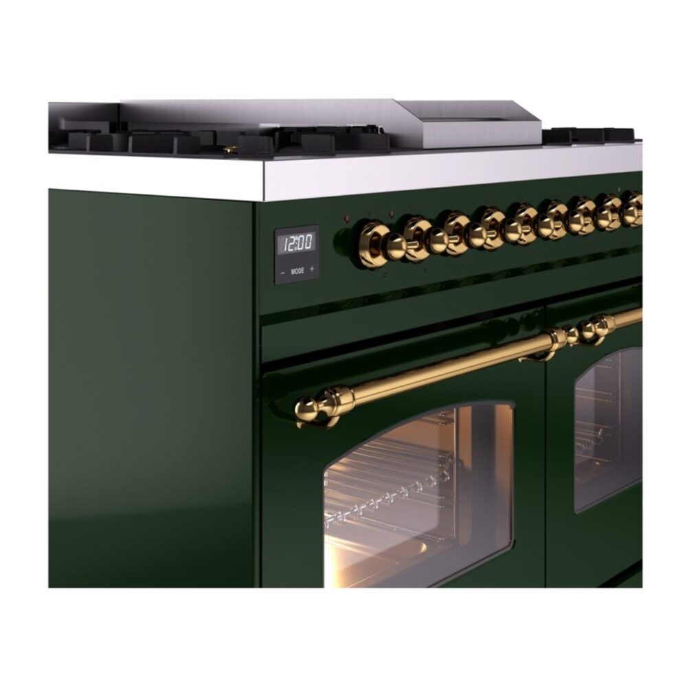 ILVE UPD40FNMPEGG Nostalgie II 40" Dual Fuel Range, details