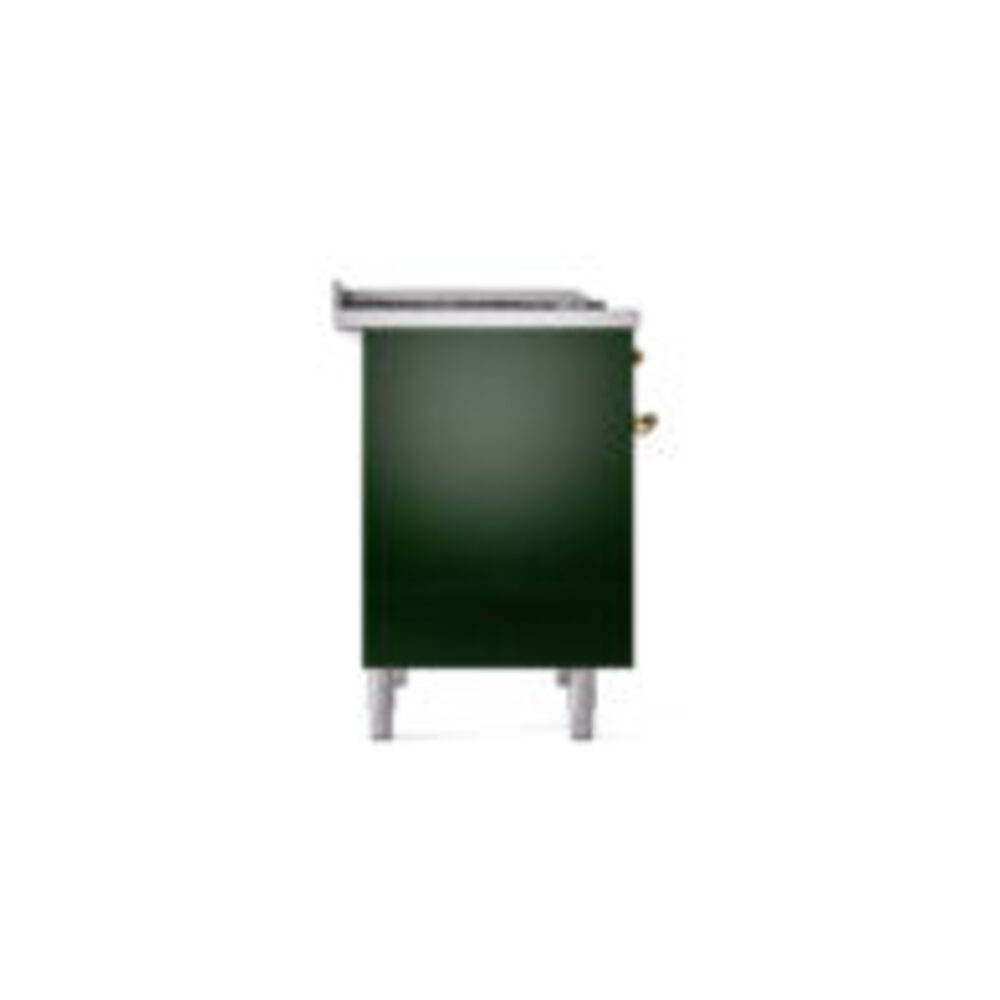 ILVE UPD40FNMPEGG Nostalgie II 40" Dual Fuel Range, left side view