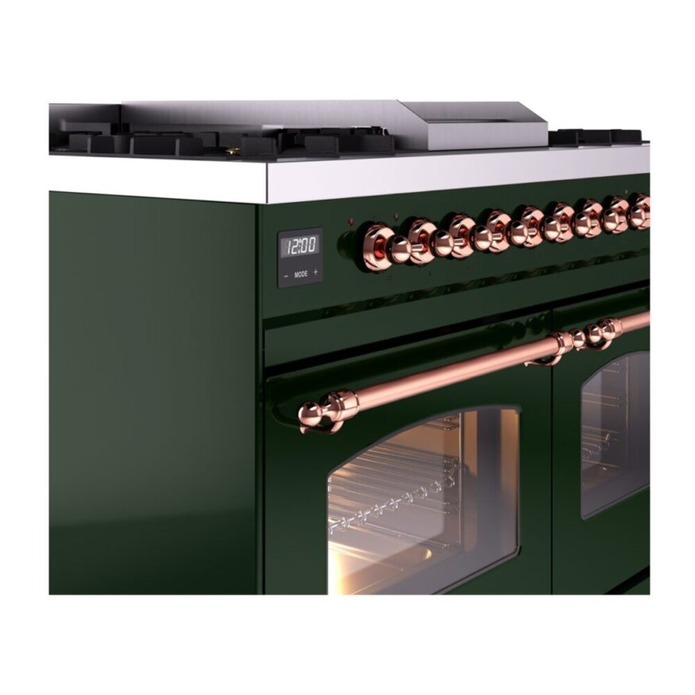 ILVE UPD40FNMPEGPLP Nostalgie II 40" Dual Fuel Range, details