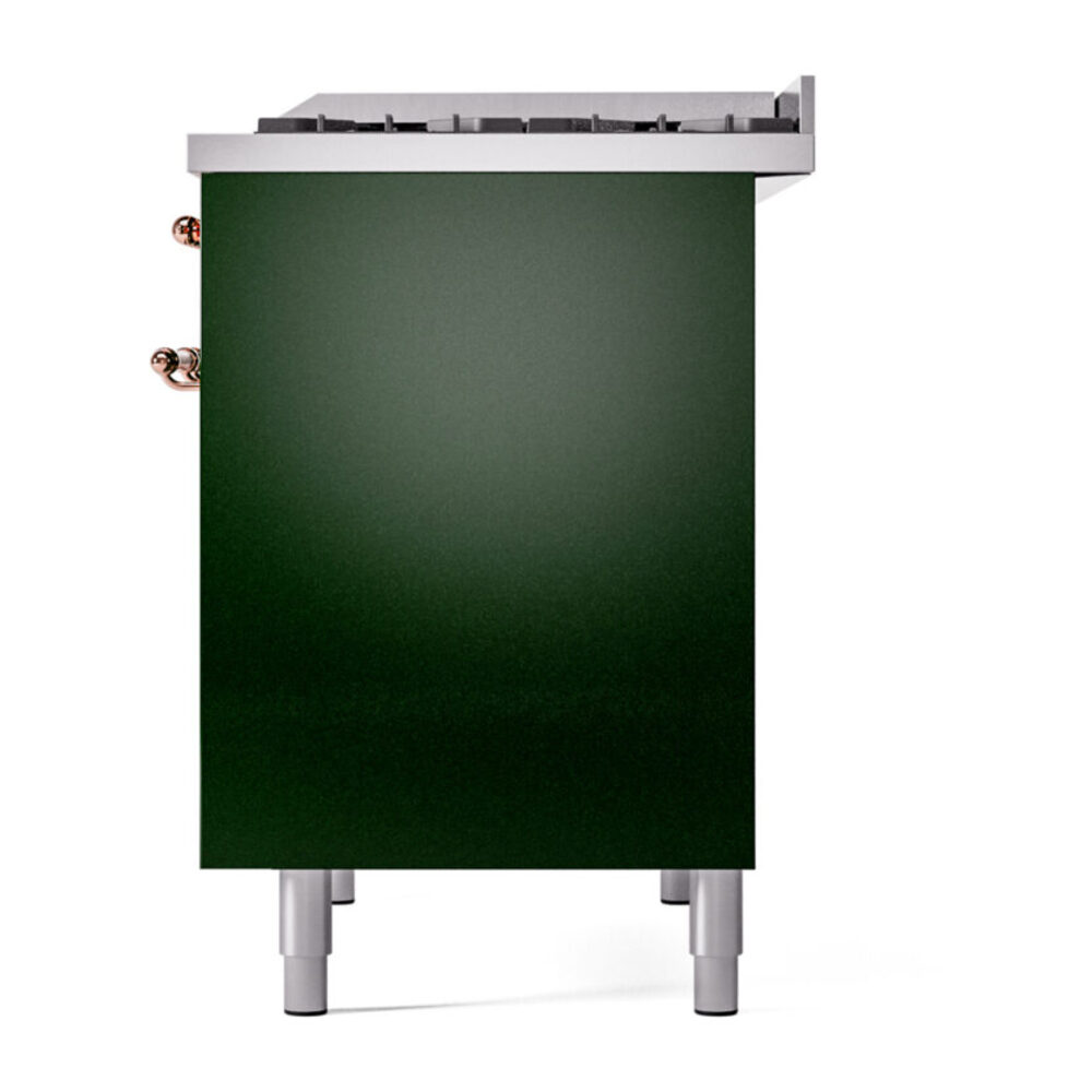 ILVE UPD40FNMPEGPLP Nostalgie II 40" Dual Fuel Range, right side view