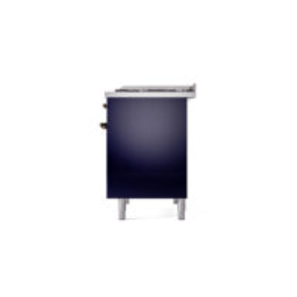 ILVE UPD40FNMPMBBLP Nostalgie II 40" Dual Fuel Range, right side view