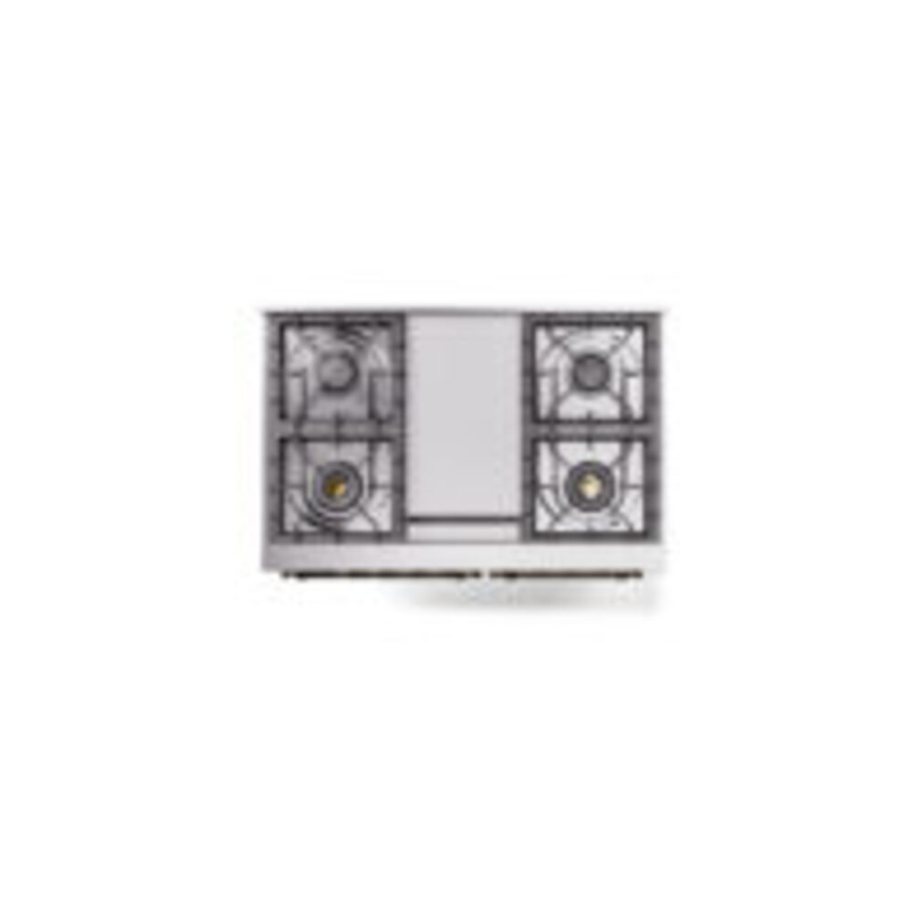 ILVE UPD40FNMPMBB Nostalgie II 40" Dual Fuel Range, top view