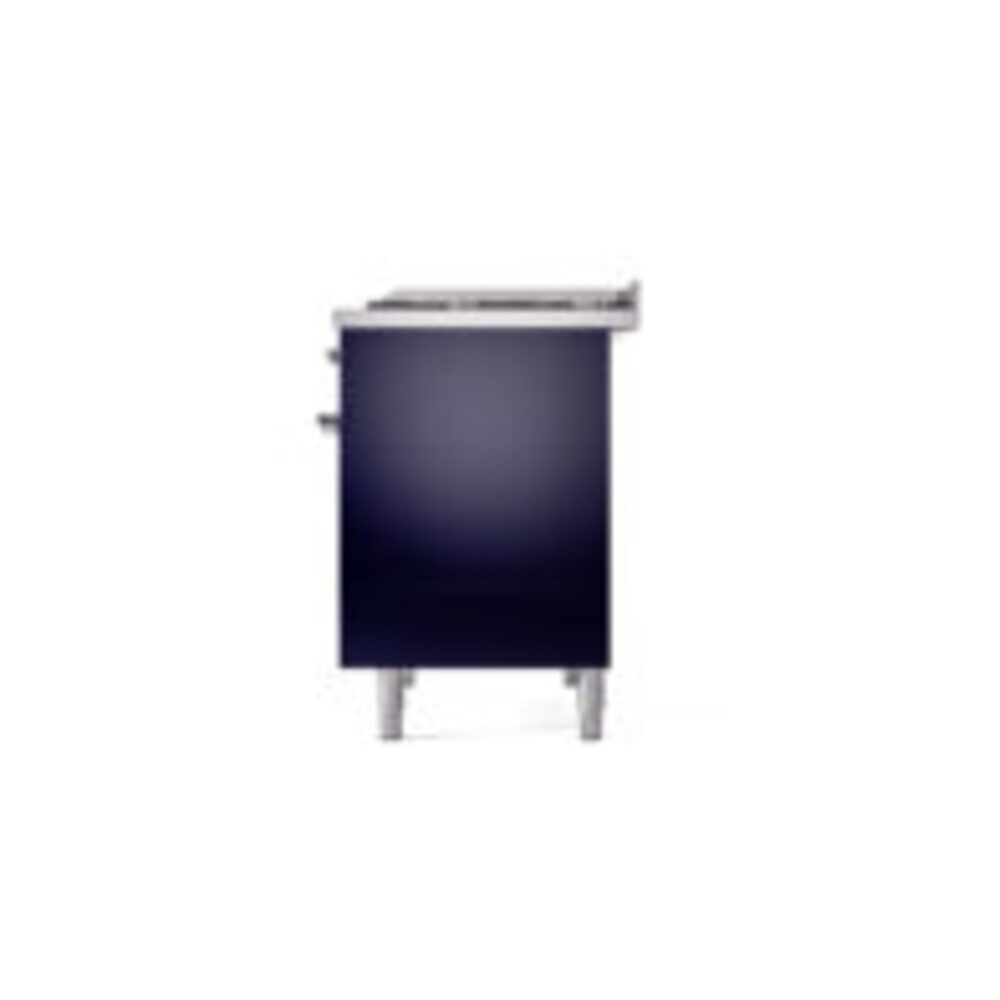 ILVE UPD40FNMPMBCLP Nostalgie II 40" Dual Fuel Range, right side view