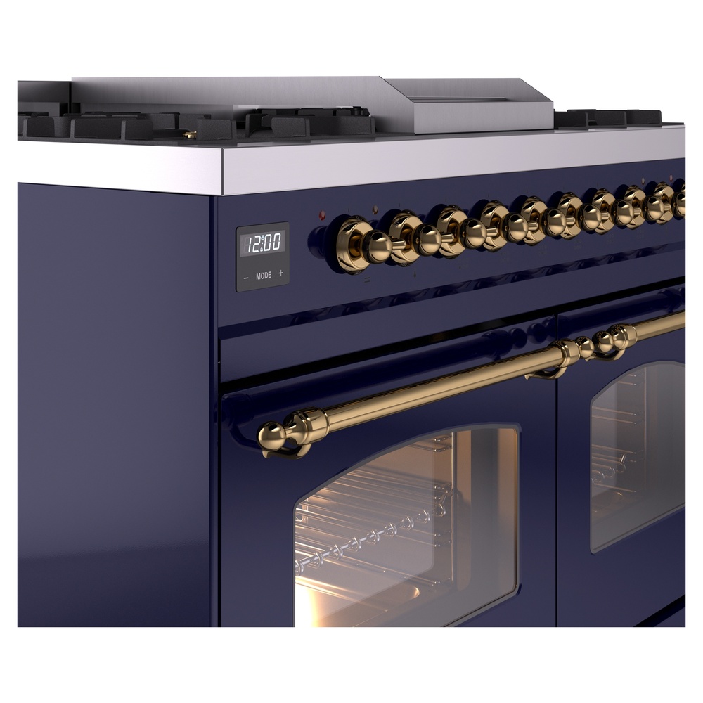 ILVE UPD40FNMPMBG Nostalgie II 40" Dual Fuel Range, details