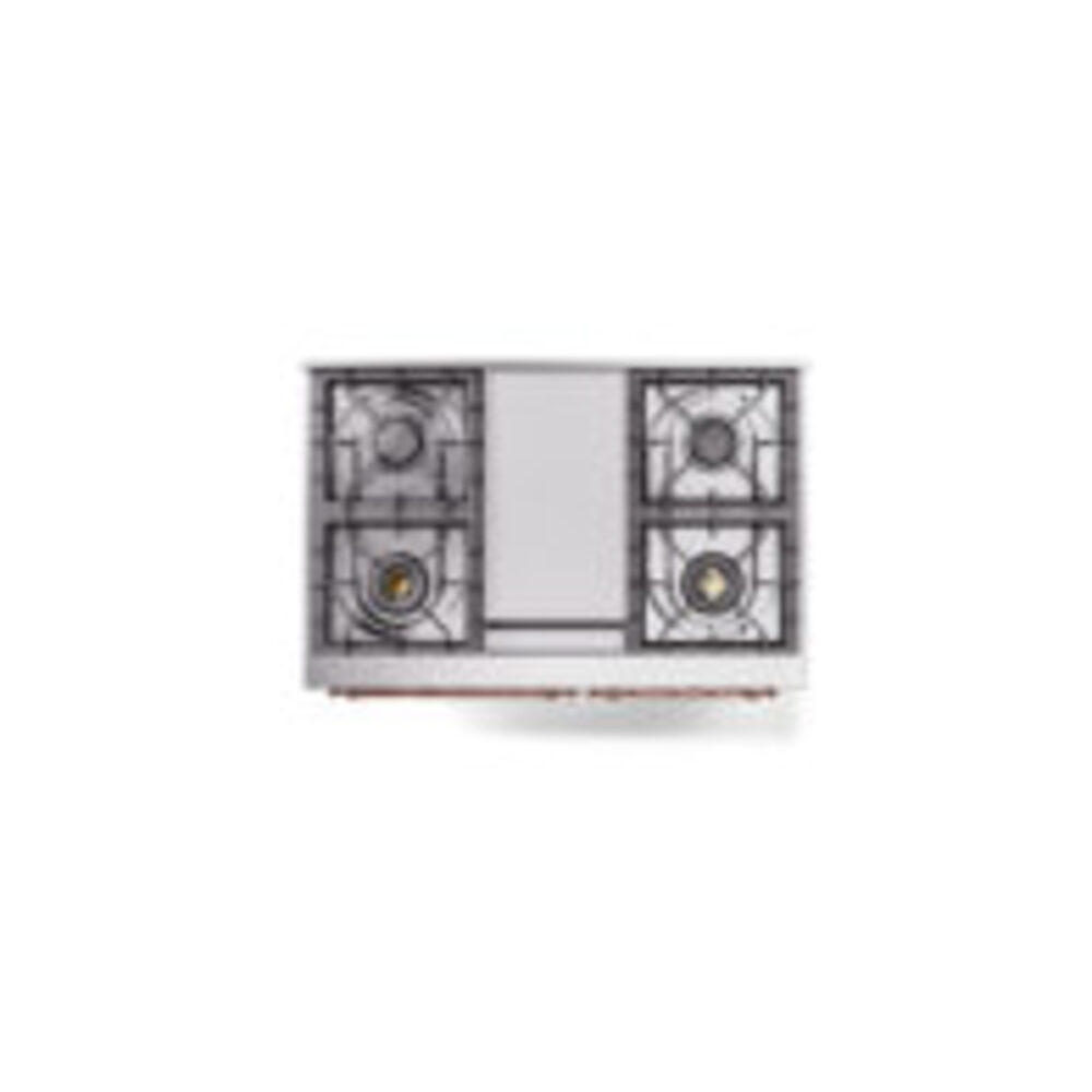 ILVE UPD40FNMPMBPLP Nostalgie II 40" Dual Fuel Range, top view