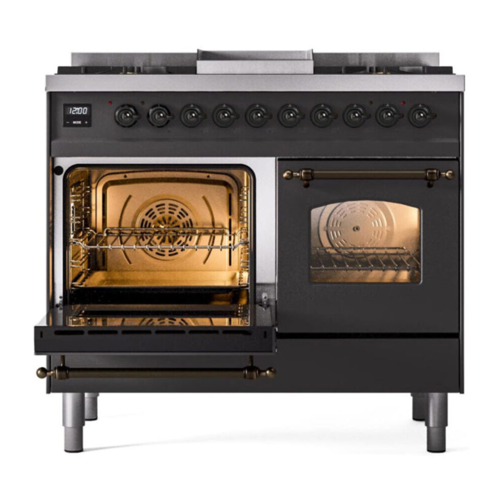 ILVE UPD40FNMPMGB main oven door opened