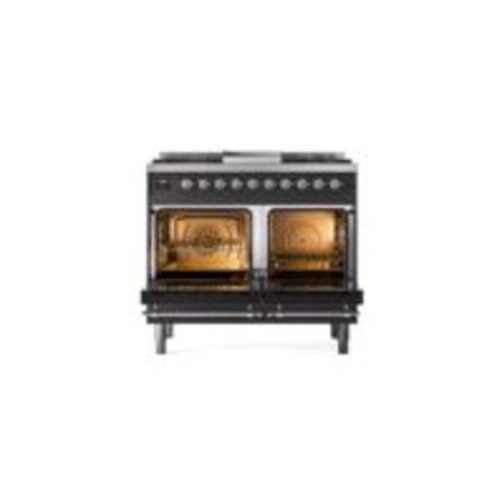 ILVE UPD40FNMPMGCLP oven doors opened