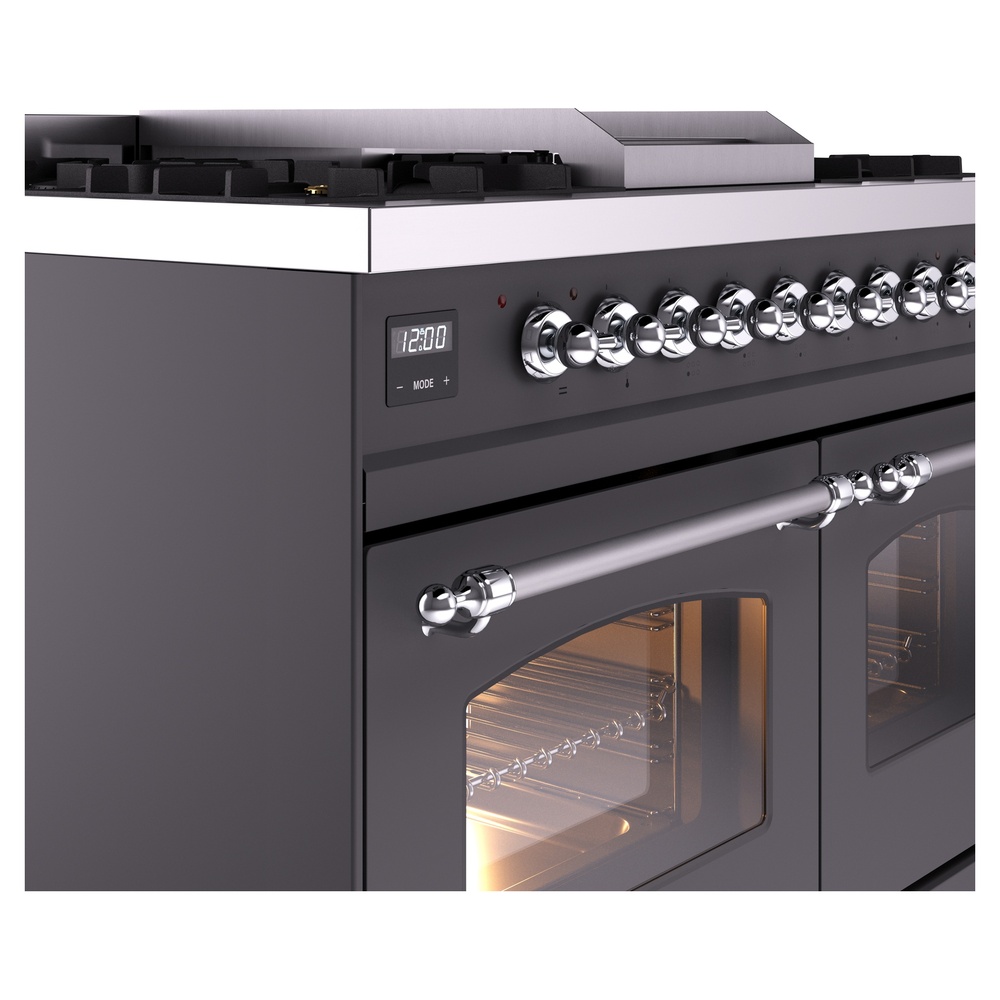 ILVE UPD40FNMPMGCLP Nostalgie II 40" Dual Fuel Range, details