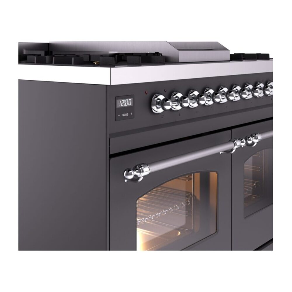 ILVE UPD40FNMPMGCLP Nostalgie II 40" Dual Fuel Range, details