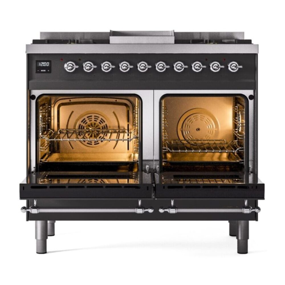 ILVE UPD40FNMPMGC oven doors opened