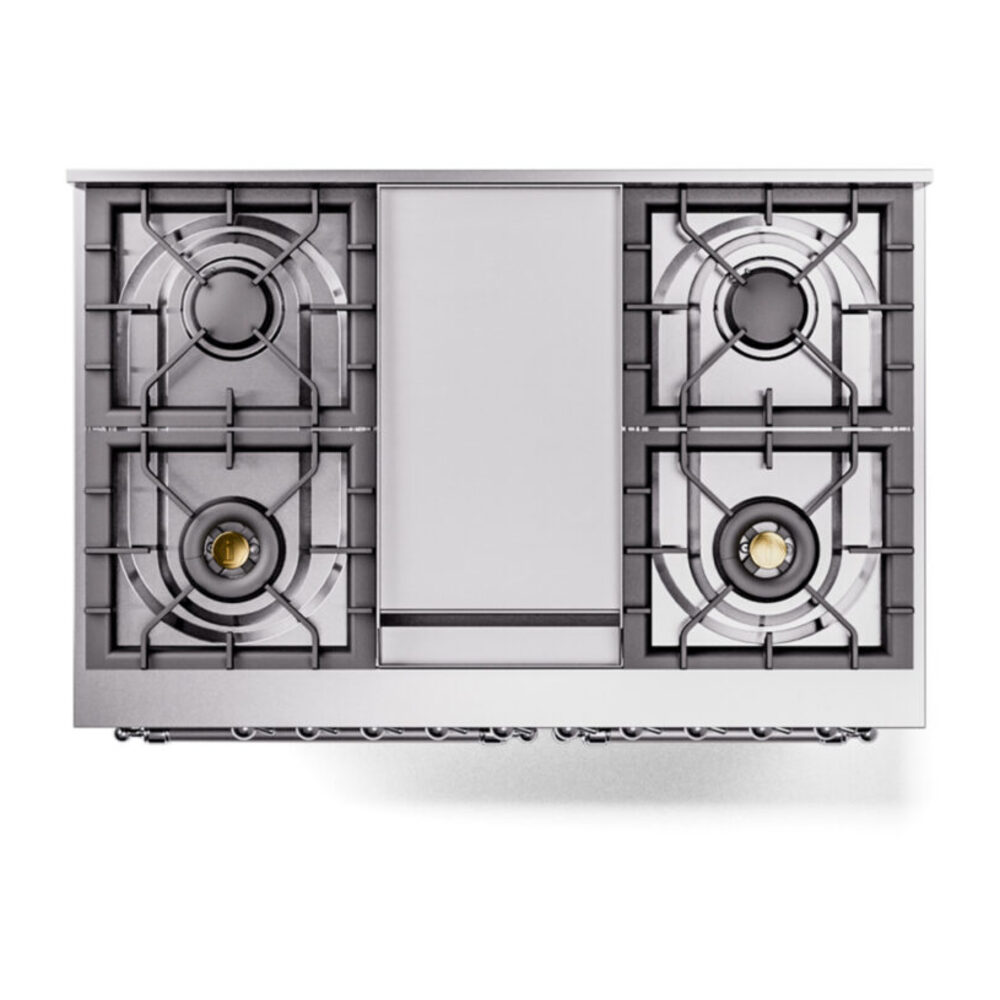 ILVE UPD40FNMPMGC Nostalgie II 40" Dual Fuel Range, top view