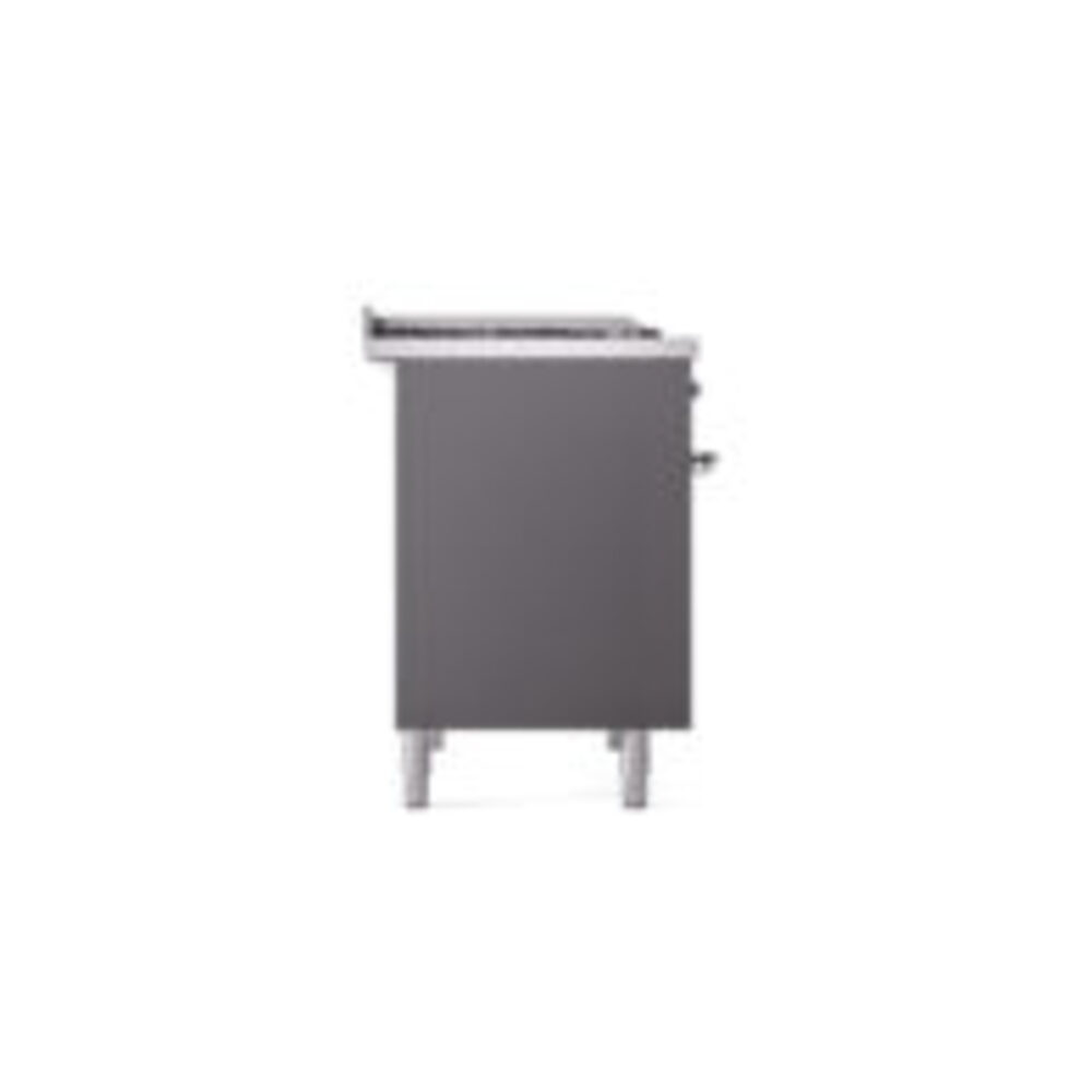 ILVE UPD40FNMPMGC Nostalgie II 40" Dual Fuel Range, left side view