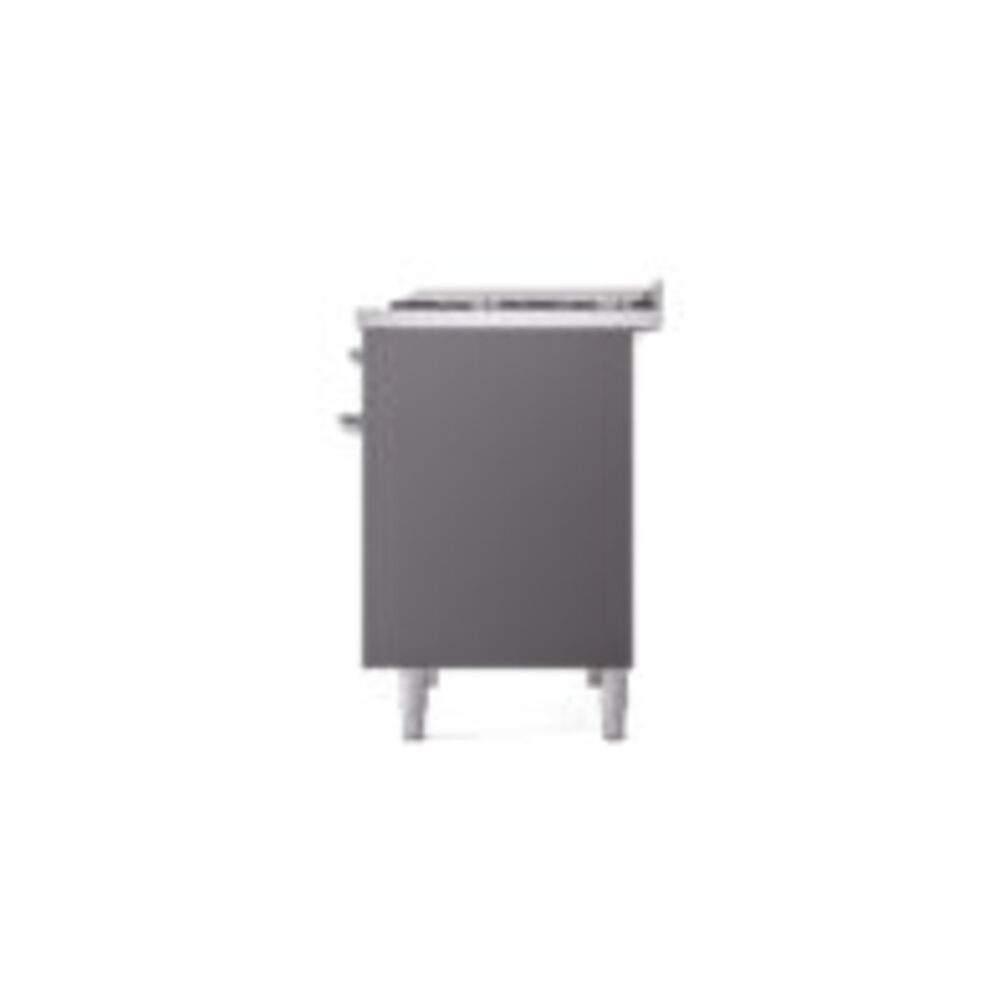 ILVE UPD40FNMPMGC Nostalgie II 40" Dual Fuel Range, right side view