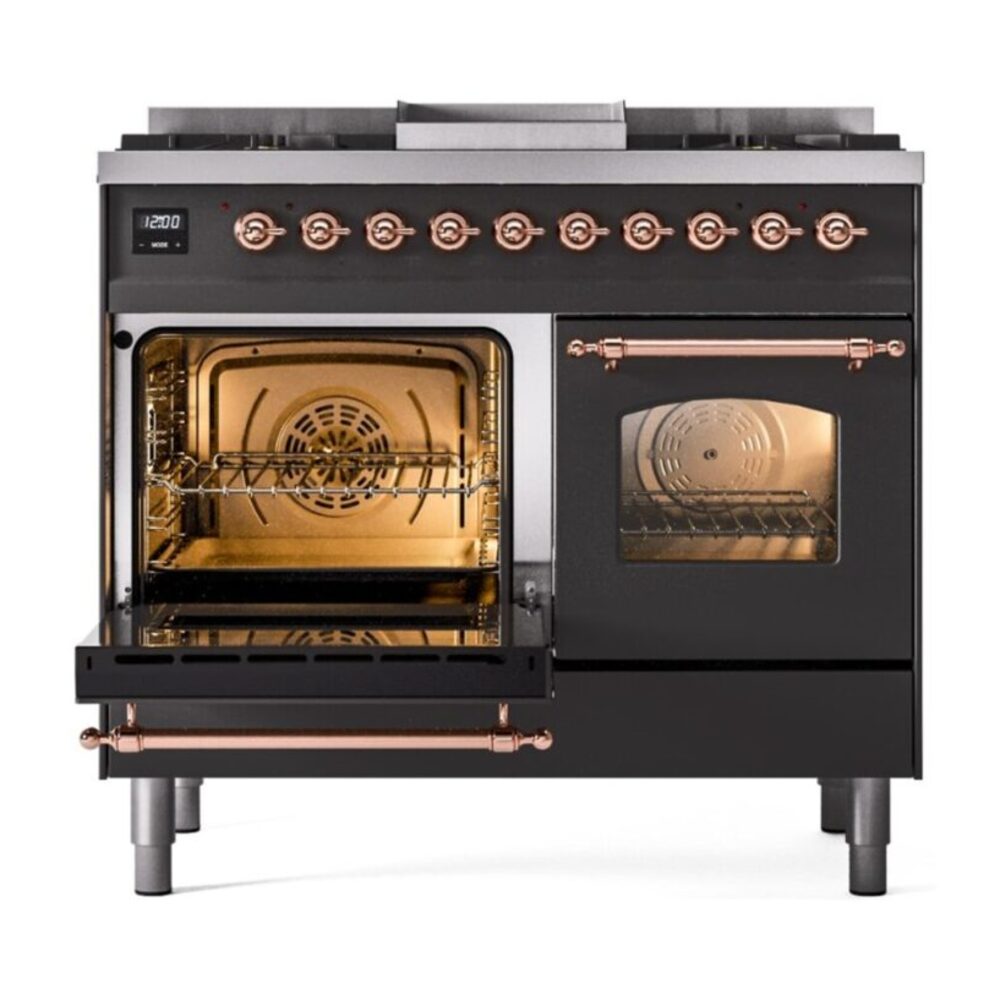 ILVE UPD40FNMPMGPLP main oven door opened