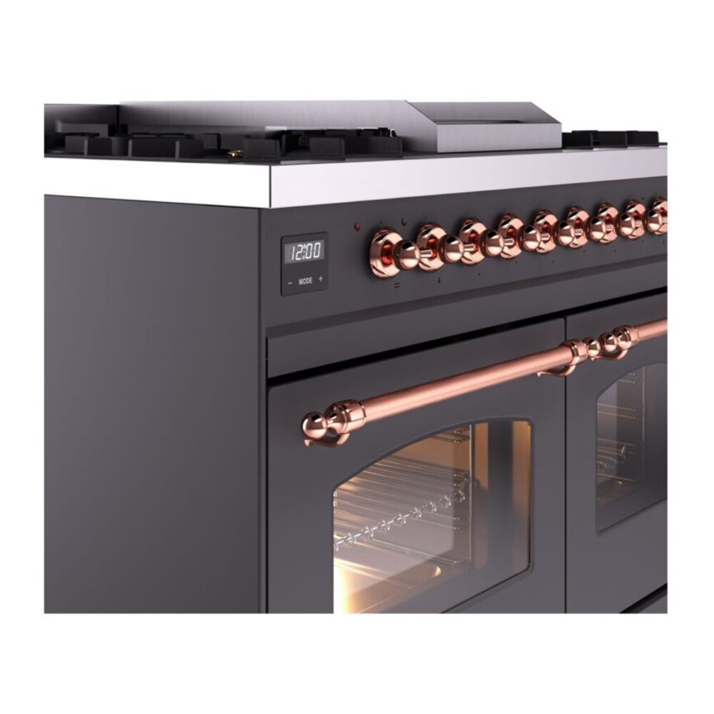 ILVE UPD40FNMPMGP Nostalgie II 40" Dual Fuel Range, details