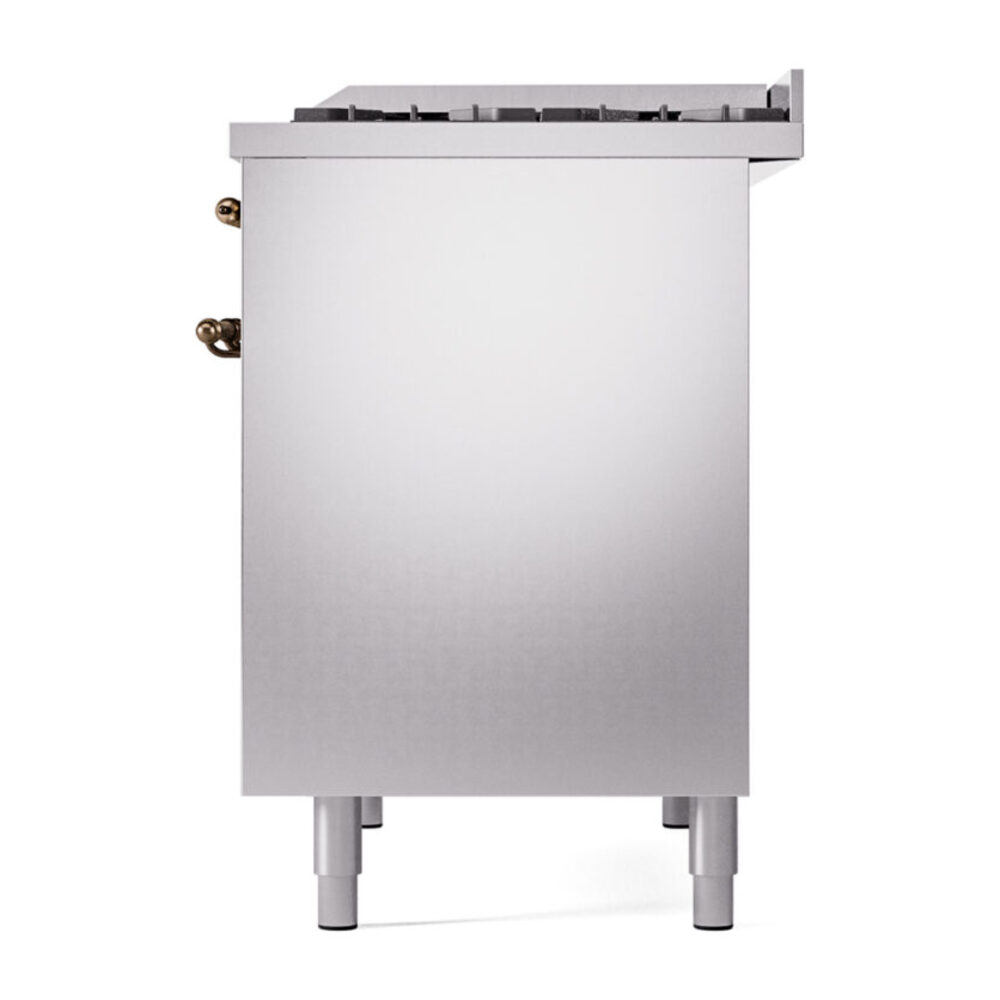 ILVE UPD40FNMPSSBLP Nostalgie II 40" Dual Fuel Range, right side view