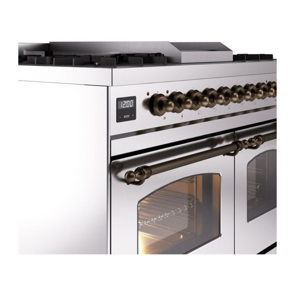 ILVE UPD40FNMPSSB Nostalgie II 40" Dual Fuel Range, details
