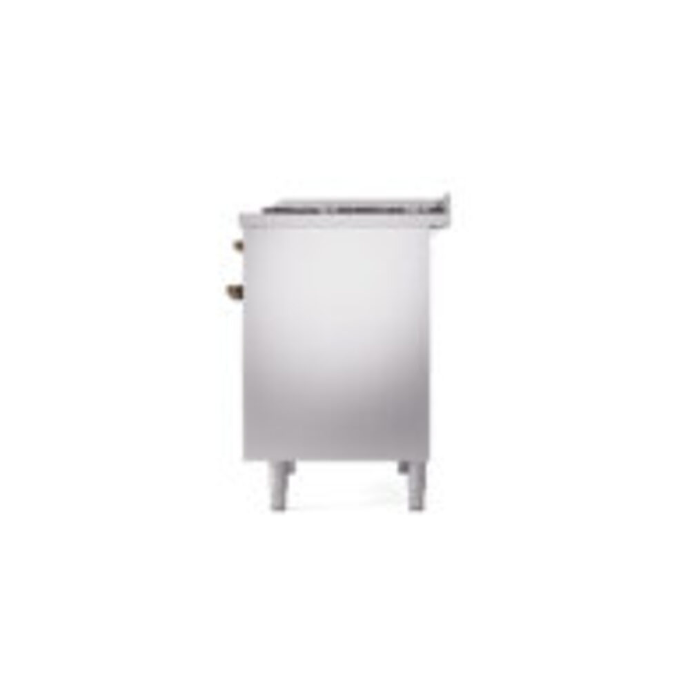 ILVE UPD40FNMPSSB Nostalgie II 40" Dual Fuel Range, right side view