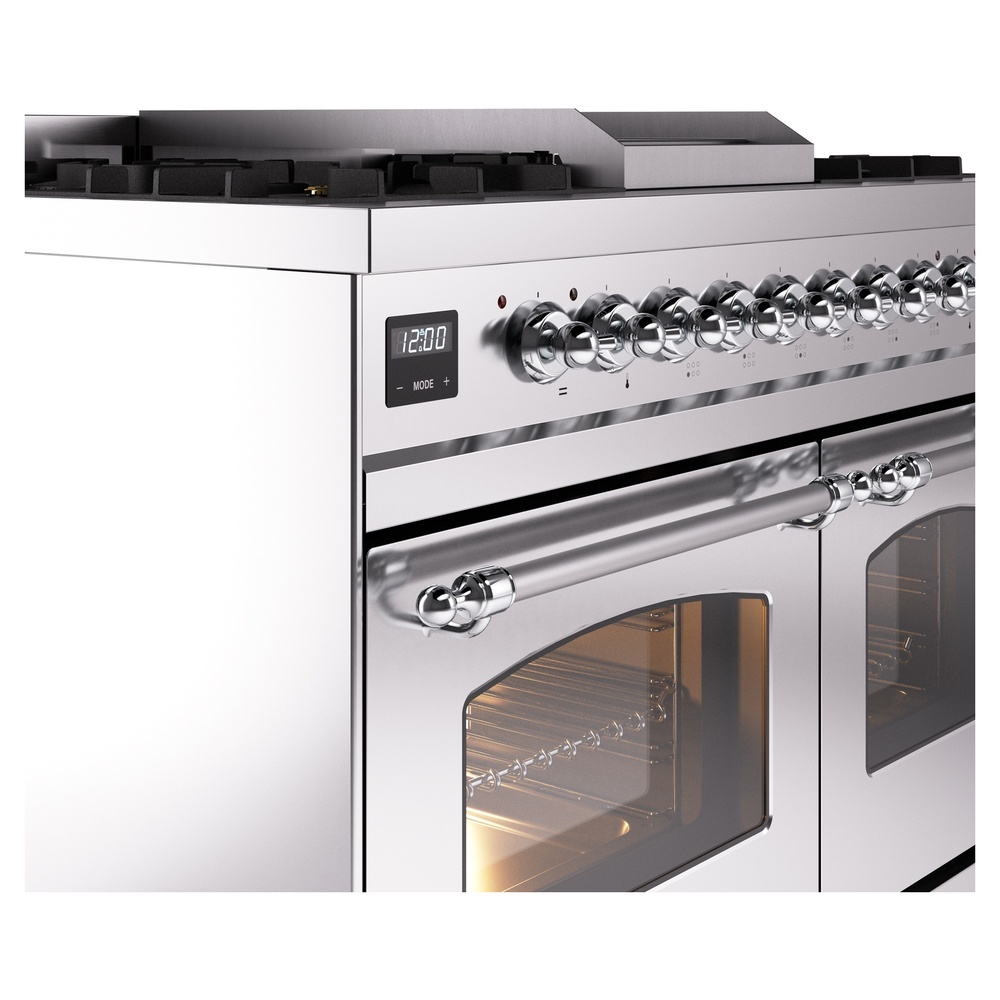 ILVE UPD40FNMPSSC Nostalgie II 40" Dual Fuel Range, details