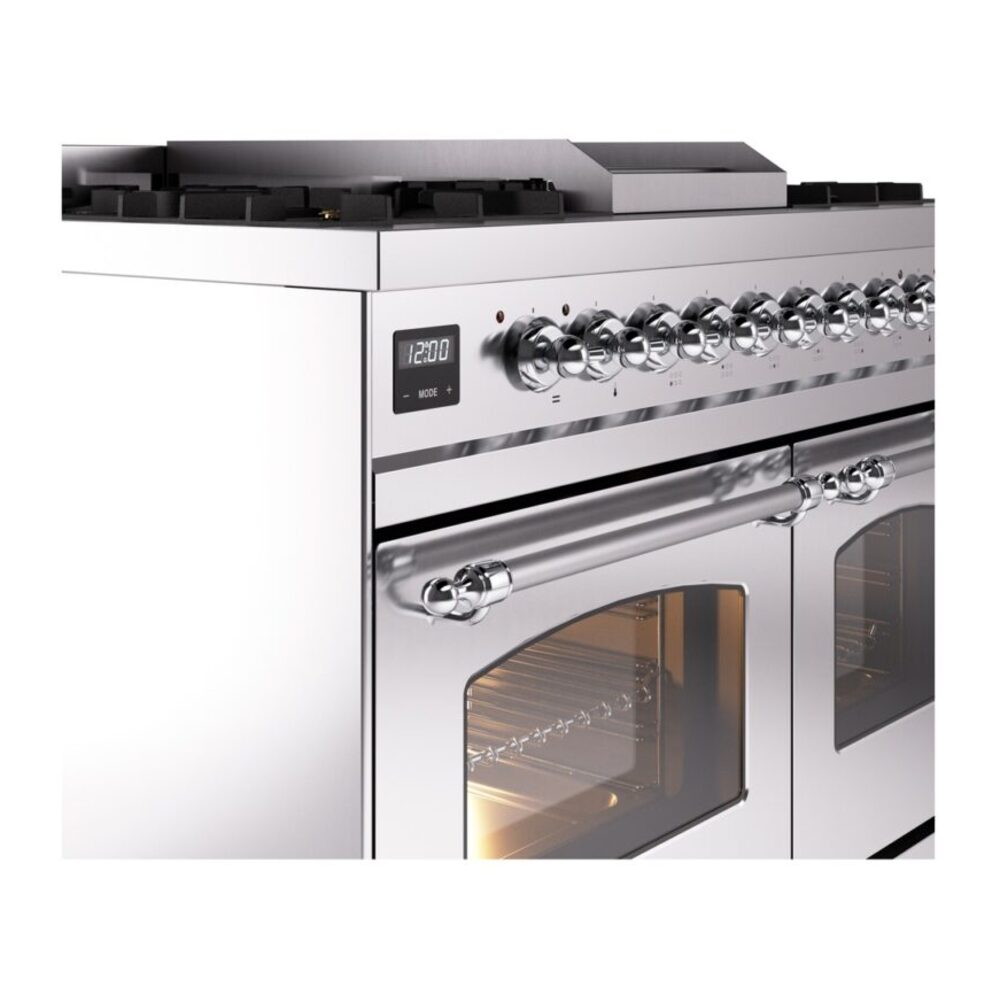 ILVE UPD40FNMPSSC Nostalgie II 40" Dual Fuel Range, details
