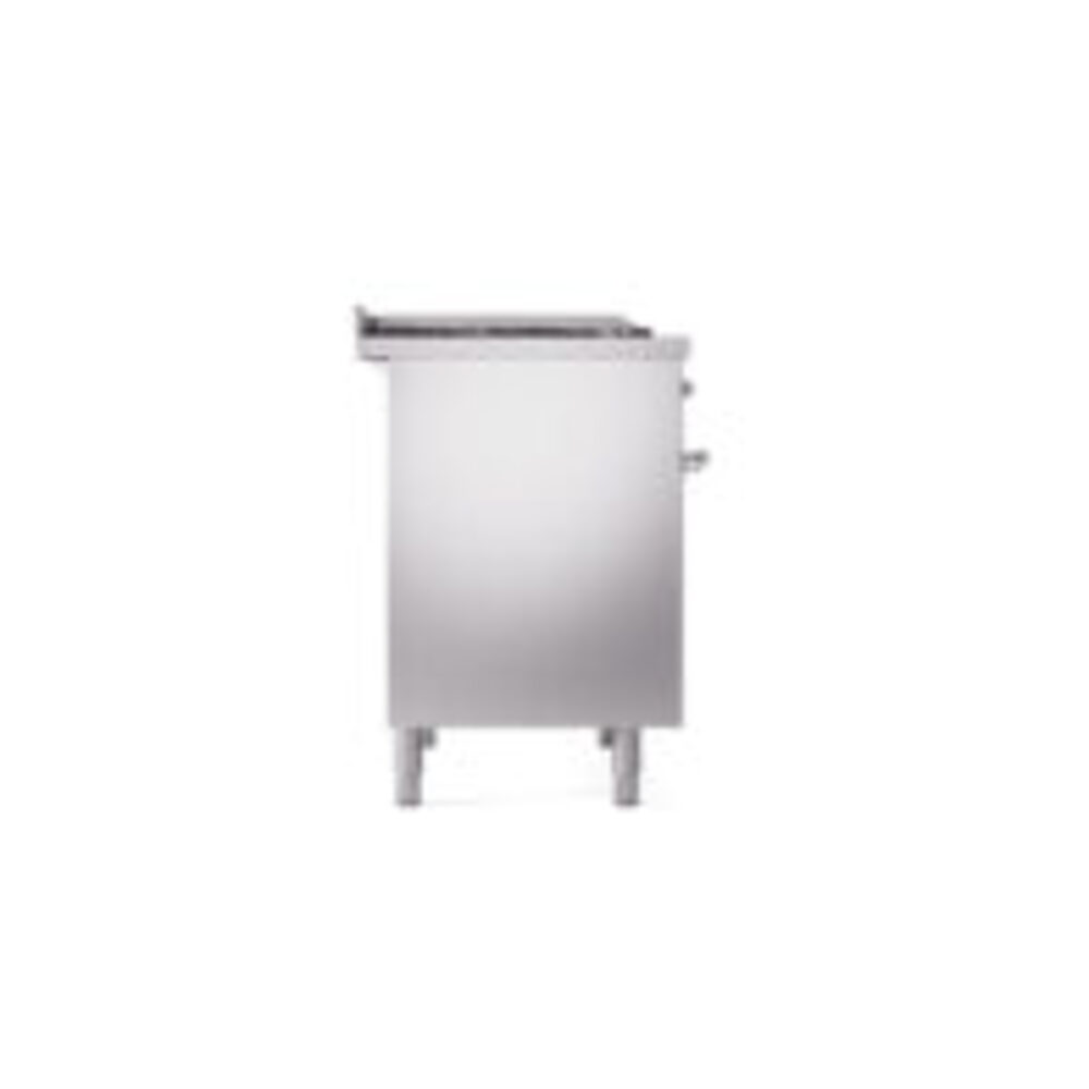 ILVE UPD40FNMPSSC Nostalgie II 40" Dual Fuel Range, left side view