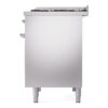 ILVE UPD40FNMPSSC Nostalgie II 40" Dual Fuel Range, right side view