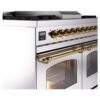 ILVE UPD40FNMPSSG Nostalgie II 40" Dual Fuel Range, details