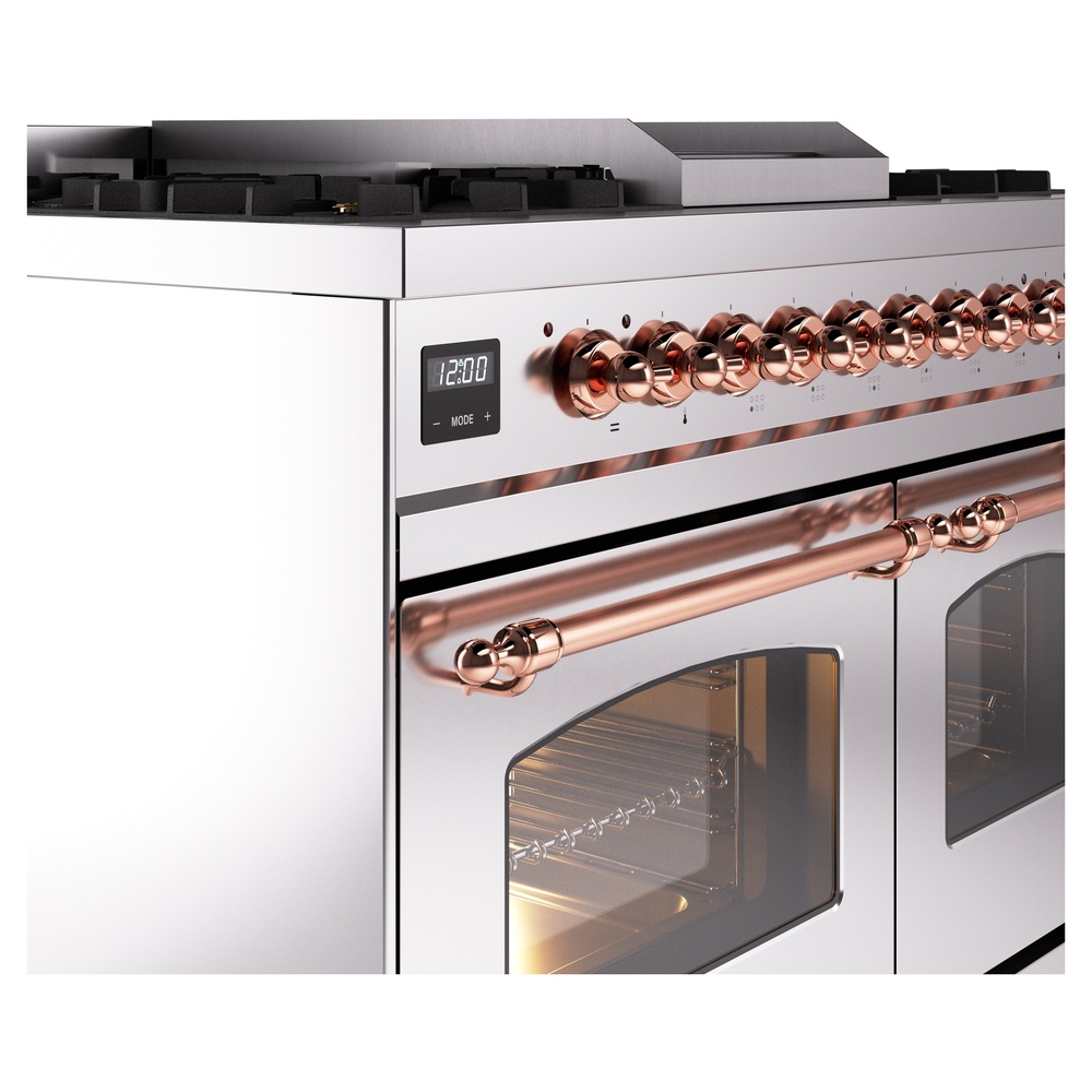 ILVE UPD40FNMPSSPLP Nostalgie II 40" Dual Fuel Range, details