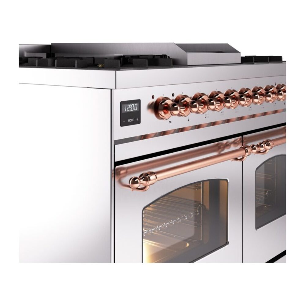 ILVE UPD40FNMPSSP Nostalgie II 40" Dual Fuel Range, details