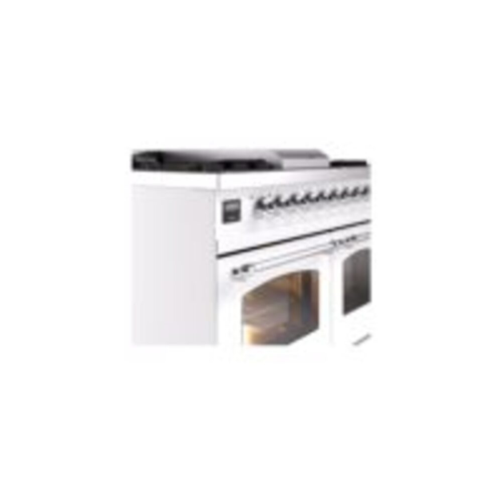 ILVE UPD40FNMPWHCLP Nostalgie II 40" Dual Fuel Range, details