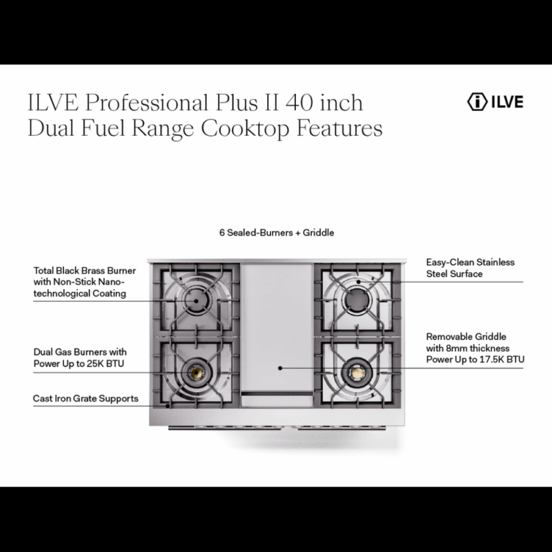 UPD40FQMPWH - Cooktop features