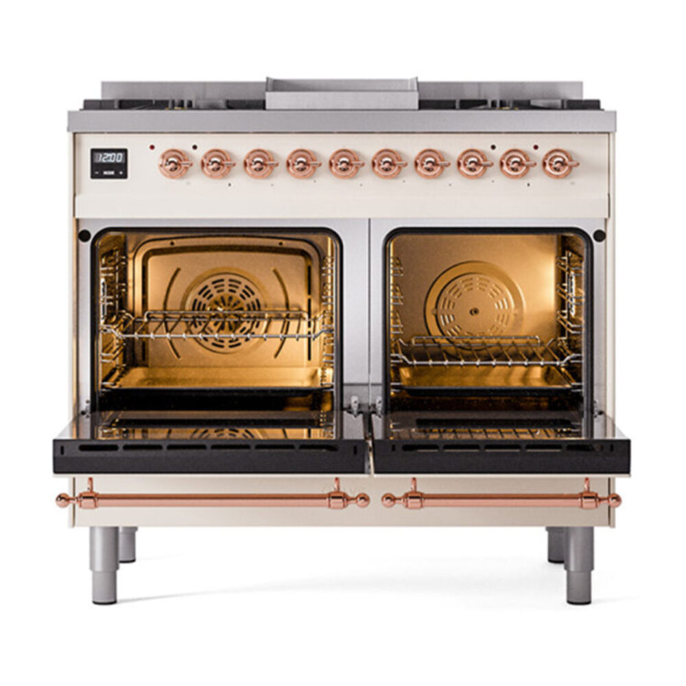 ILVE_UPD40FQNMPAWP_Nostalgie_II_oven_door_opened