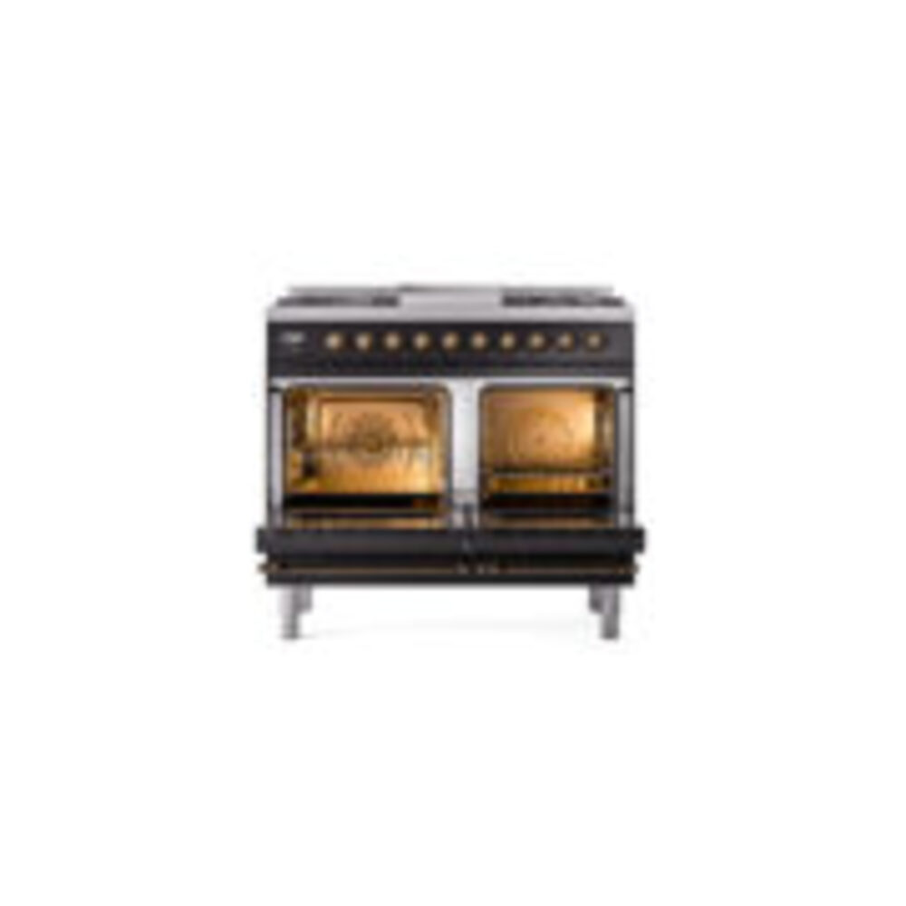 ILVE_UPD40FQNMPBKBLP_Nostalgie_II_oven_door_opened