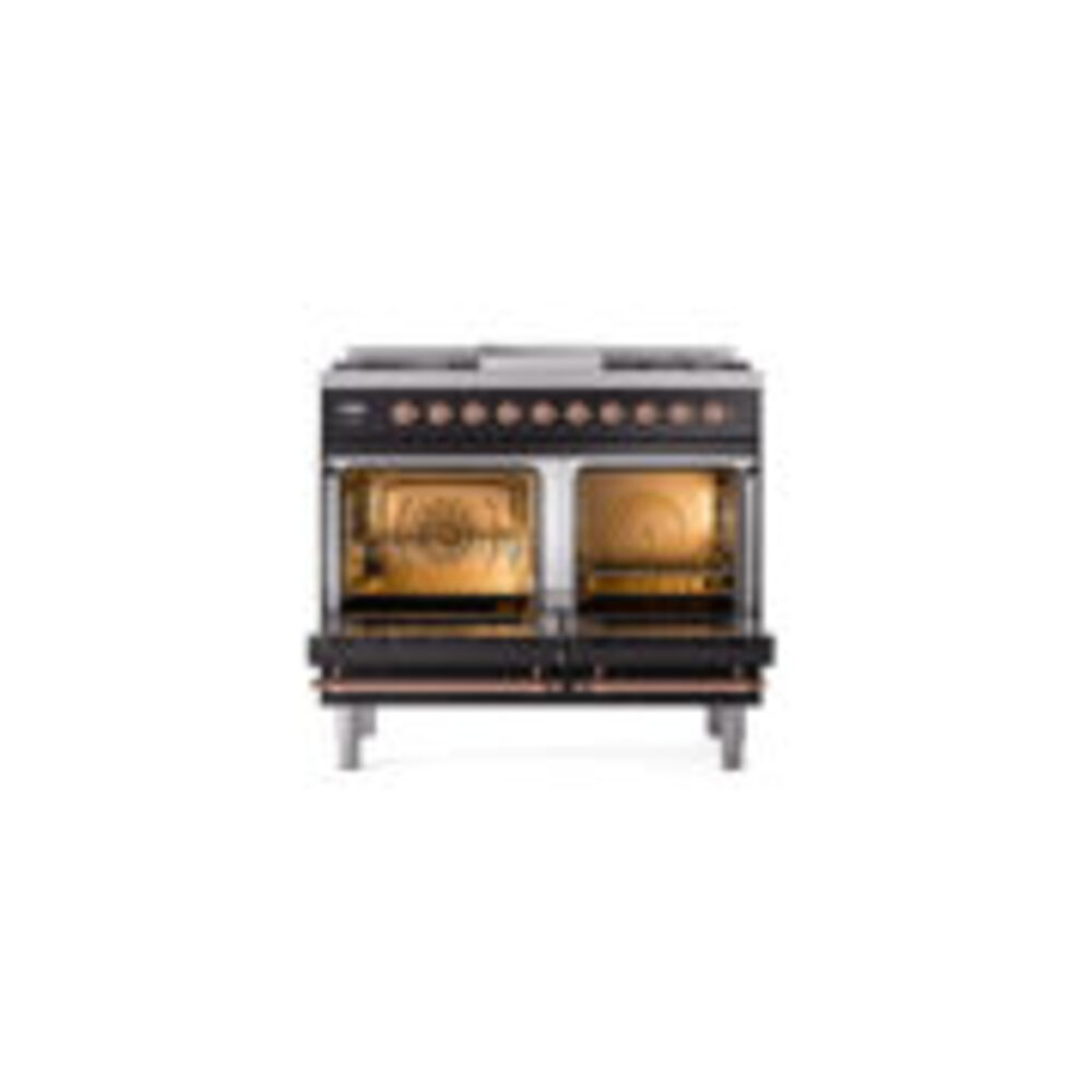 ILVE_UPD40FQNMPBKPLP_Nostalgie_II_oven_door_opened