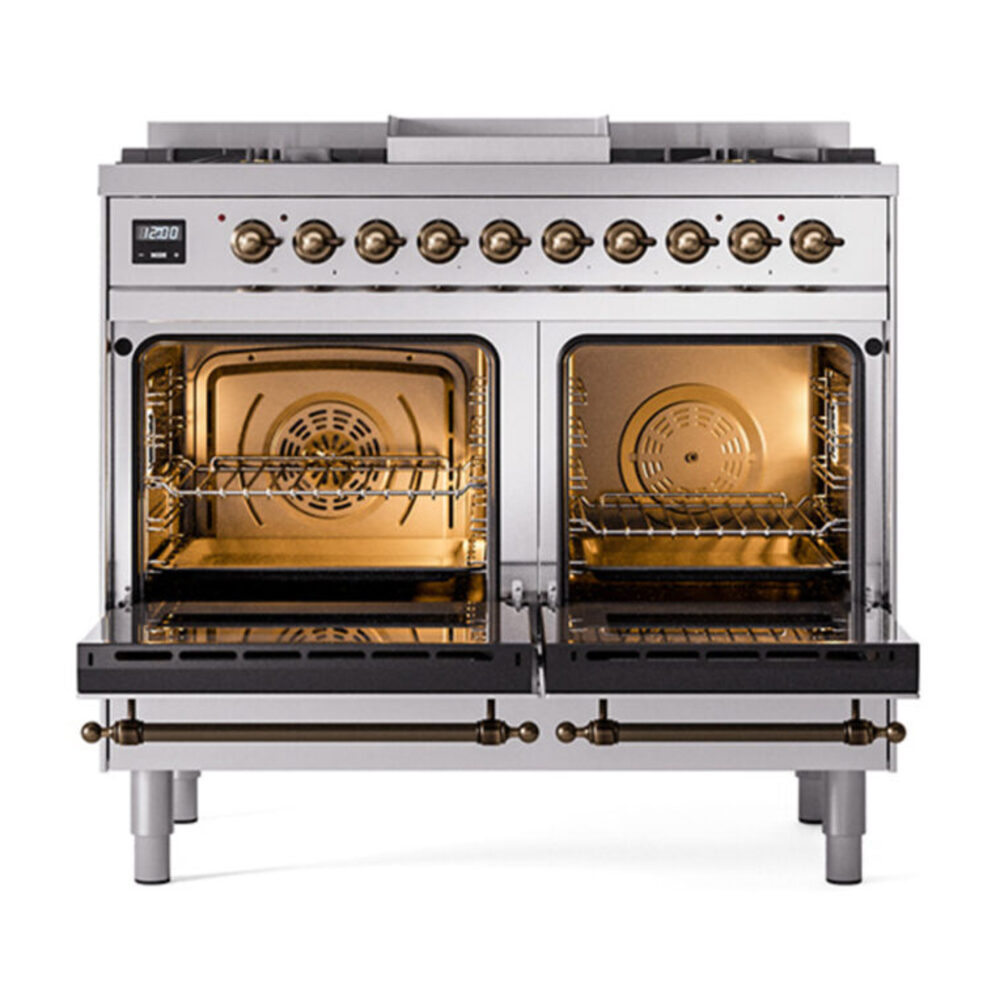 ILVE_UPD40FQNMPSSBLP_Nostalgie_II_oven_door_opened