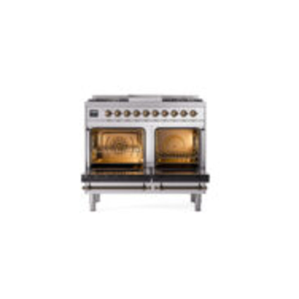 ILVE_UPD40FQNMPSSB_Nostalgie_II_oven_door_opened