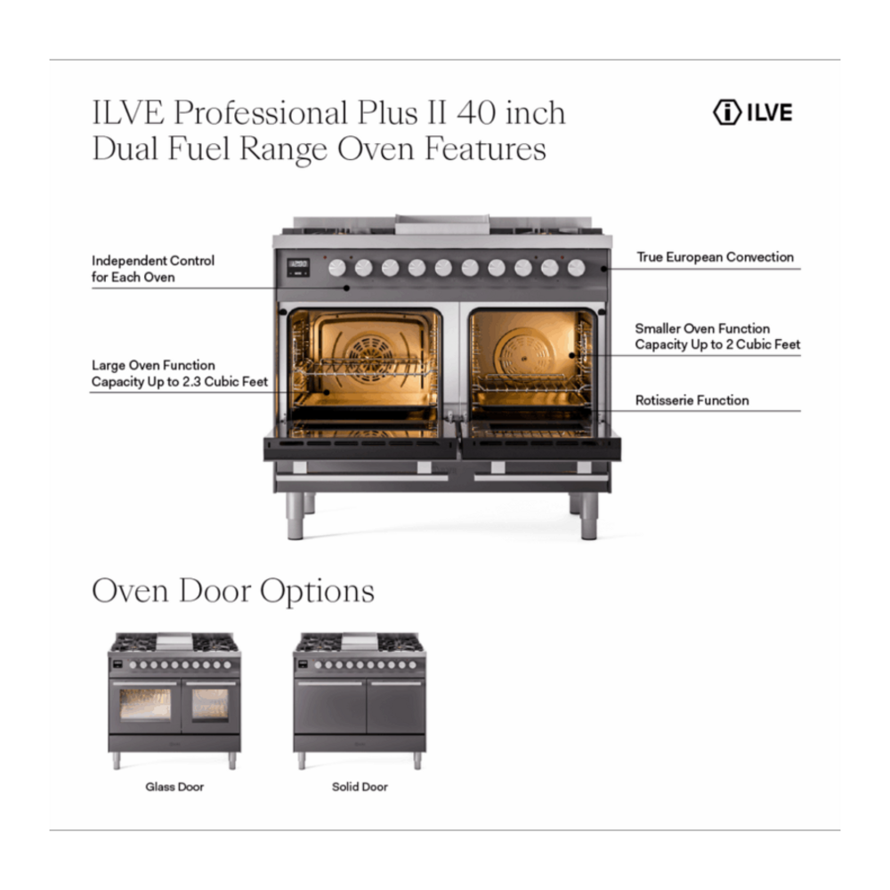 UPD40FWMPBG - Oven features