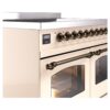 ILVE Nostalgie II 40" UPDI406NMPAWB Induction Range, details