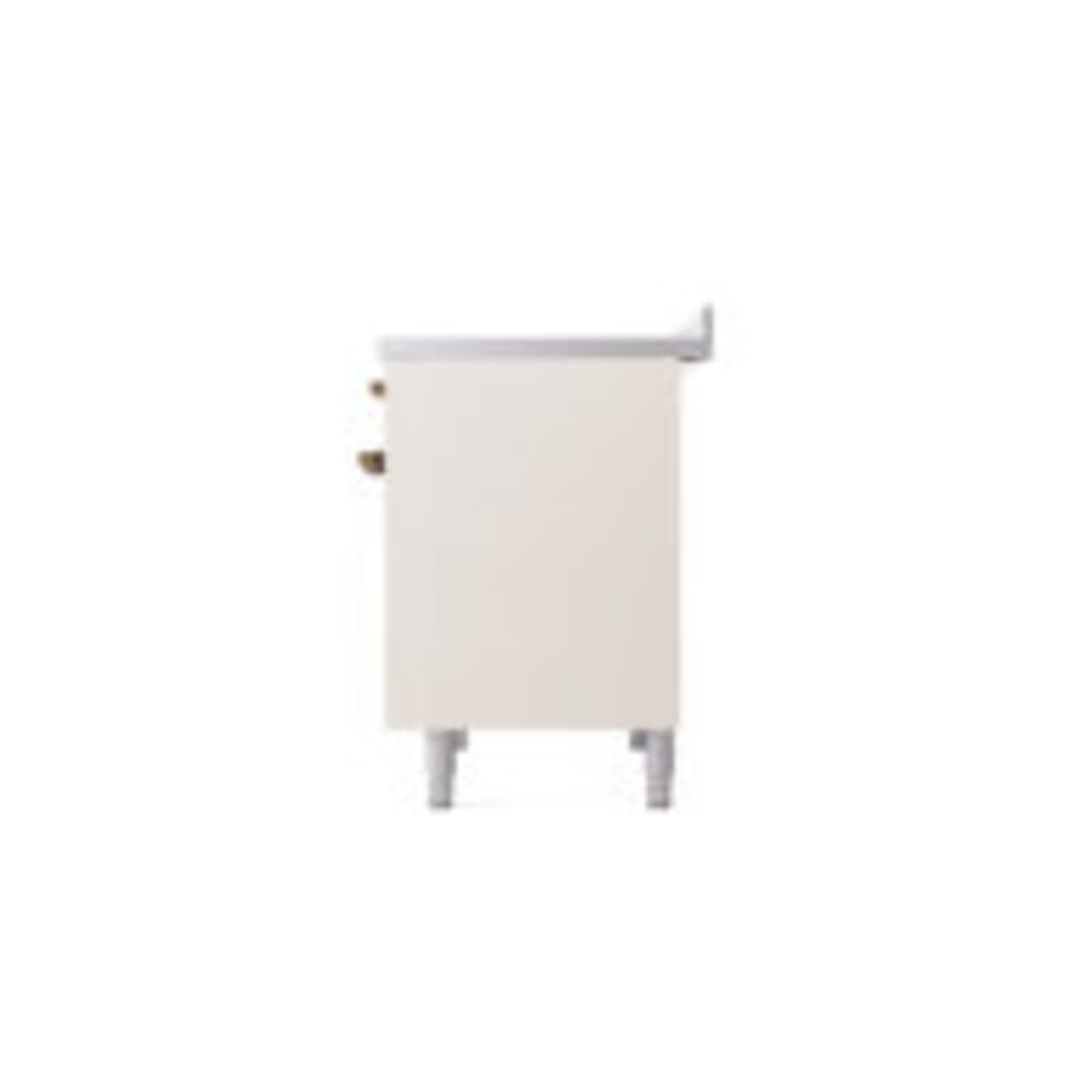 ILVE Nostalgie II 40" UPDI406NMPAWB Induction Range, right side view
