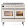 ILVE Nostalgie II 40" UPDI406NMPAWC Induction Range, front view