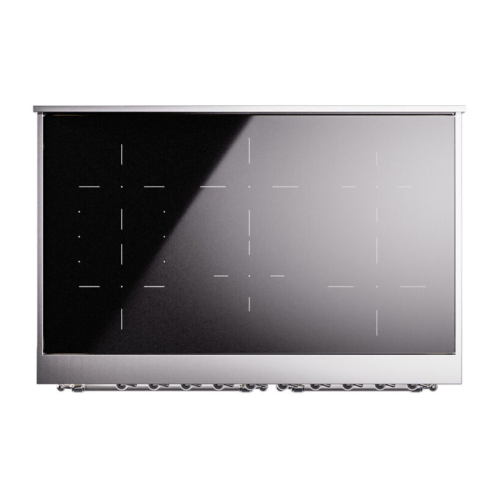 ILVE Nostalgie II 40" UPDI406NMPAWC Induction Range, top view