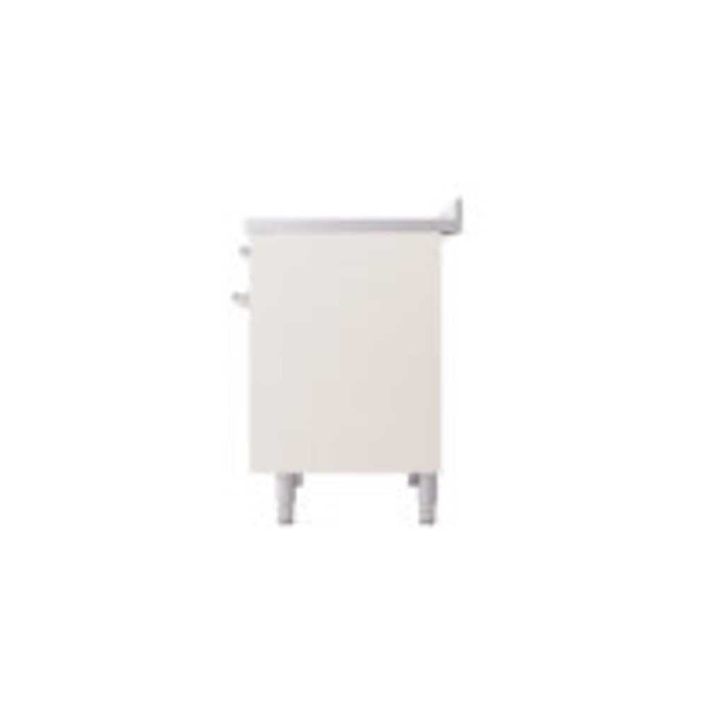 ILVE Nostalgie II 40" UPDI406NMPAWC Induction Range, right side view