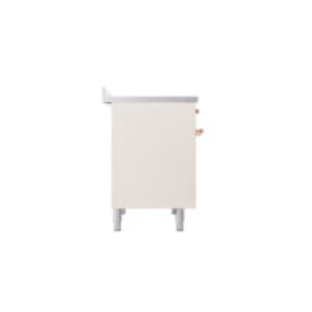 ILVE Nostalgie II 40" UPDI406NMPAWP Induction Range, left side view