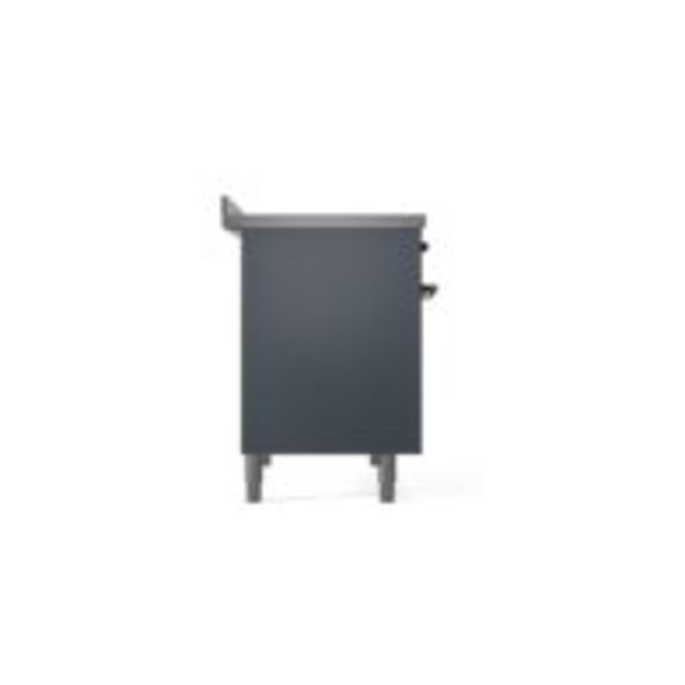 ILVE Nostalgie II 40" UPDI406NMPBGB Induction Range, left side view