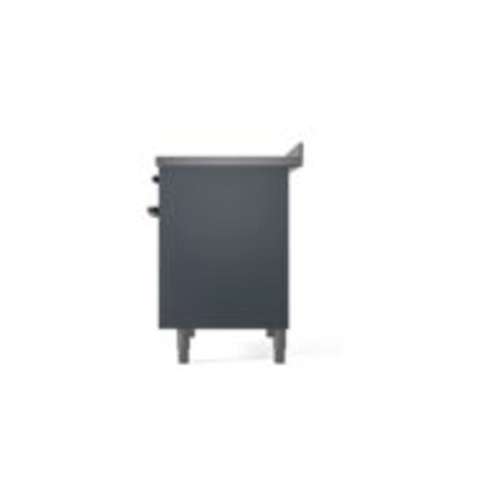 ILVE Nostalgie II 40" UPDI406NMPBGB Induction Range, right side view